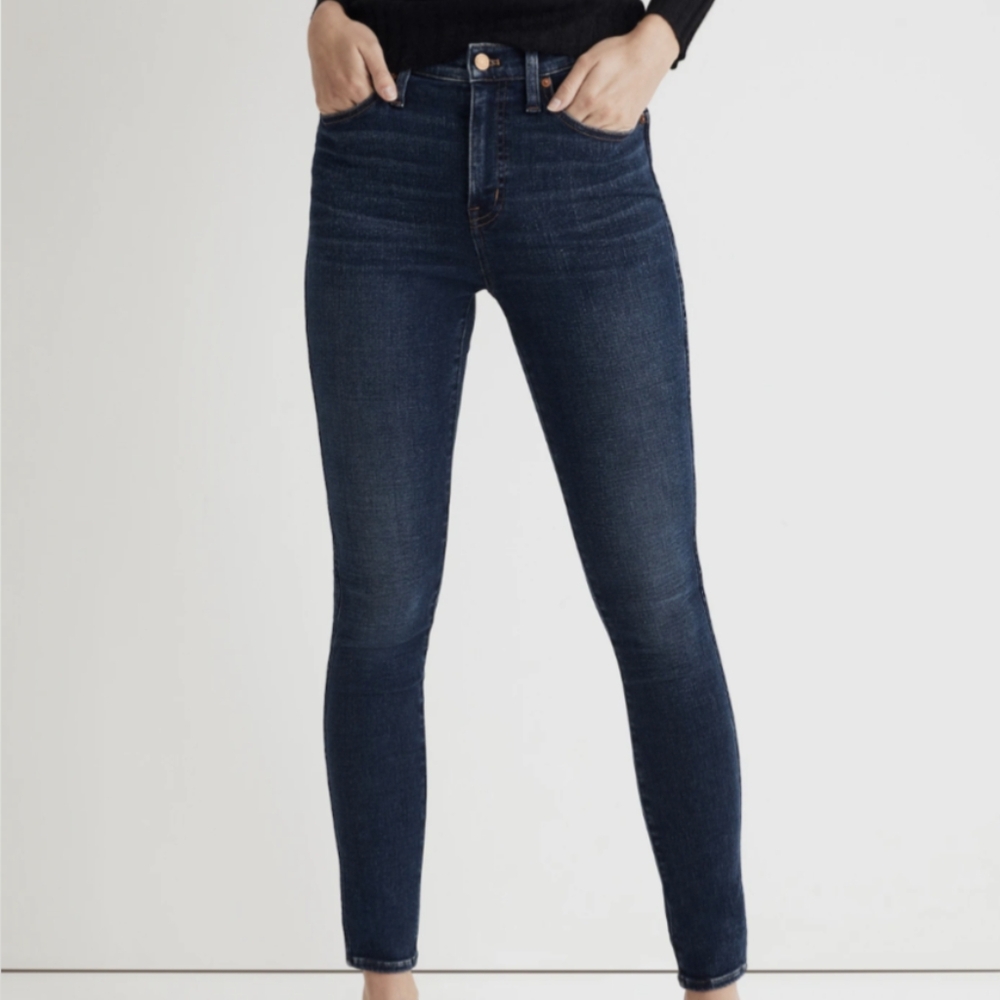 Madewell high rise skinny jeans